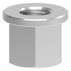Collar nut DIN6331 Grade 10, crack tested, height: 1.5 x M